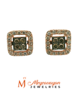 Celeste Rose Gold Earrings