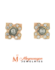 Elara Rose Gold Earrings