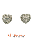 Isabella Heart-Shaped Earrings