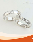 Noèle Silver Wedding Ring