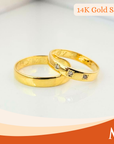 Yvette 14K Gold Wedding Ring