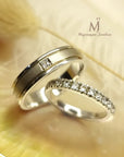 Arthur and Guinevere Wedding Ring - Jewelry