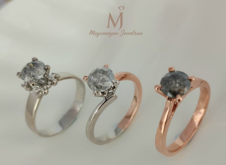 A Look into Salt and Pepper Diamond Engagement Rings| Meycauayan Jewelries