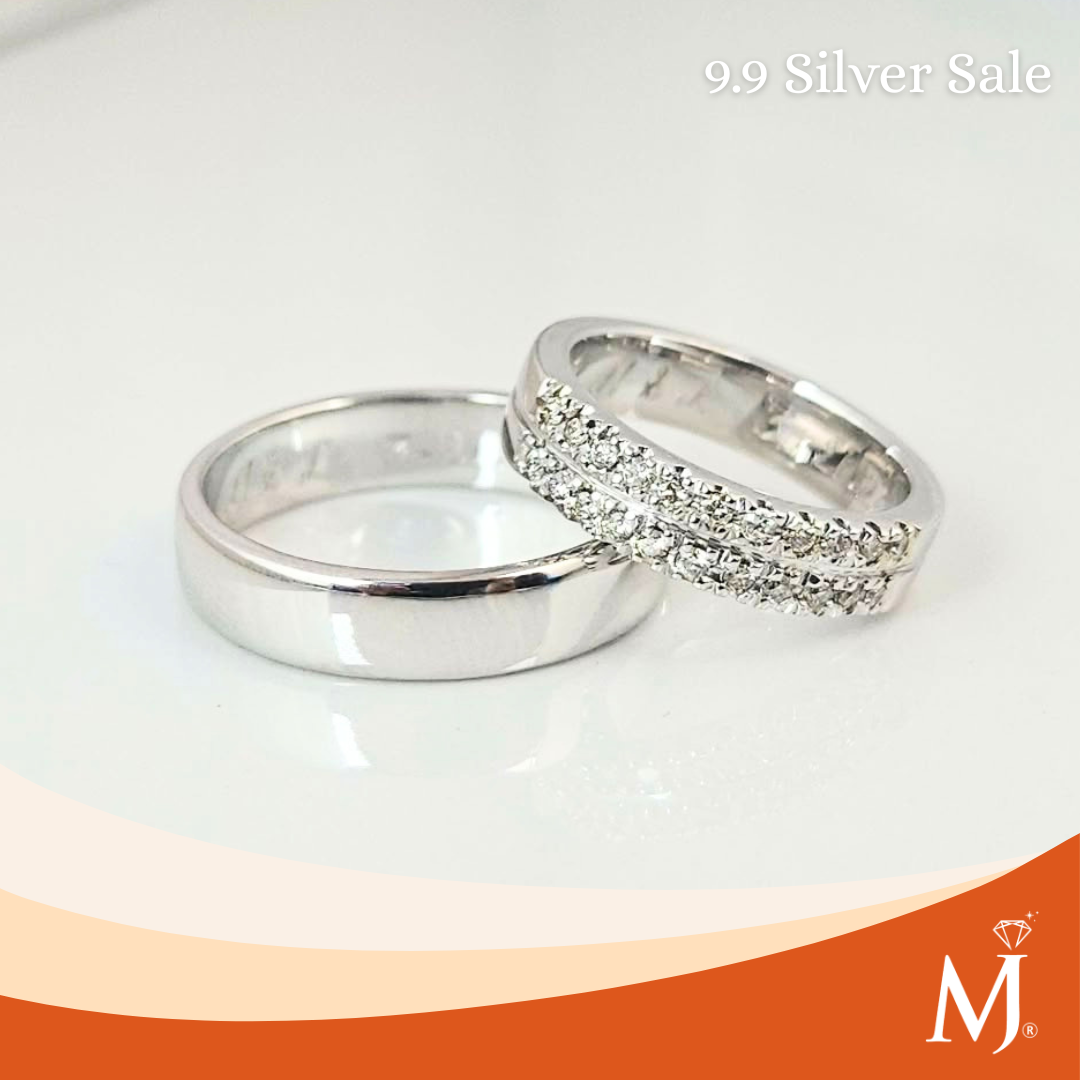 Gaëlle Silver Wedding Ring