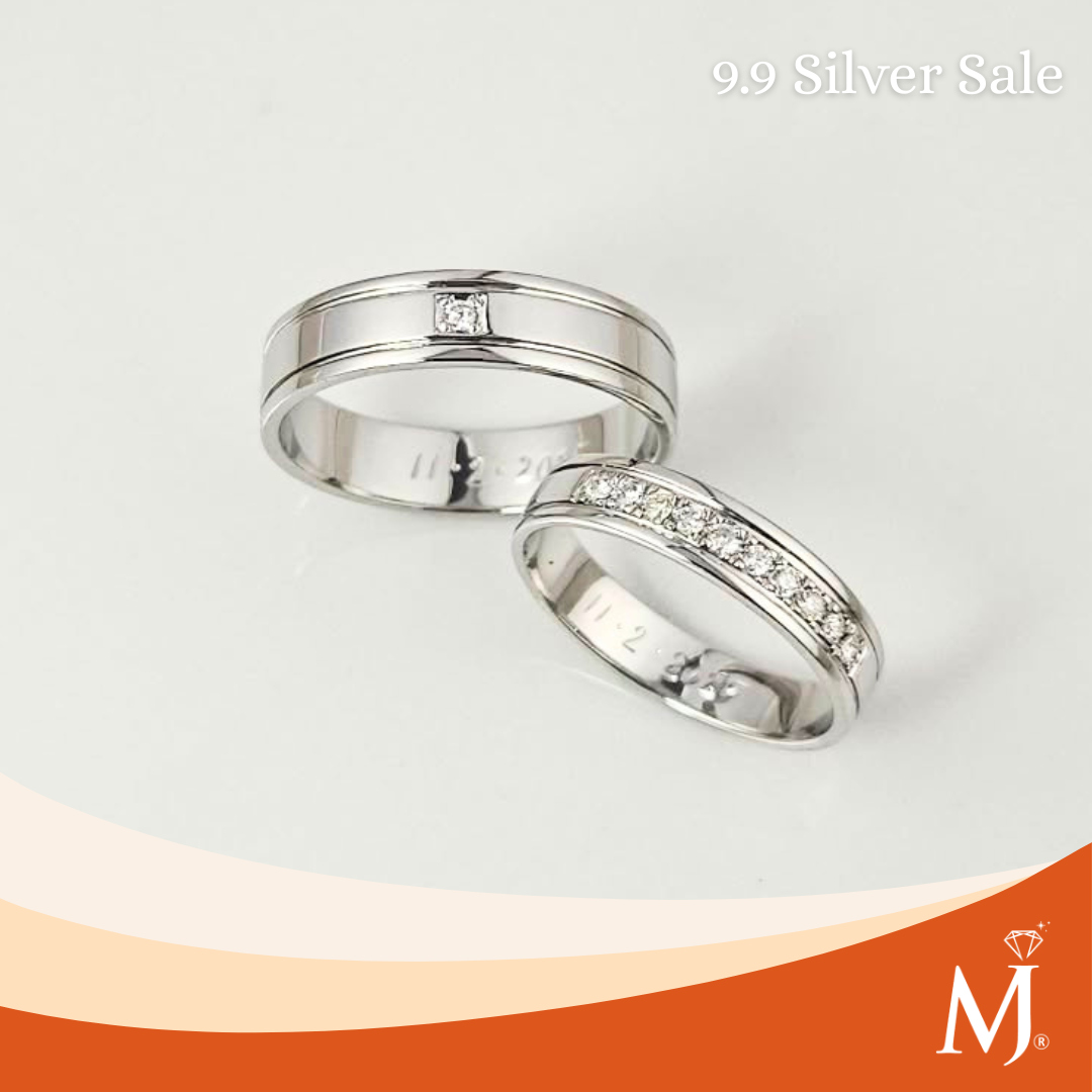 Joëlle Silver Wedding Ring