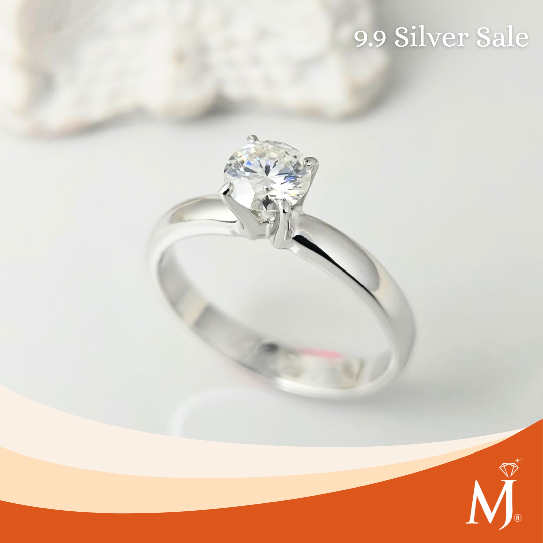 lisette silver engagement ring 1