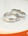 Noèle Silver Wedding Ring