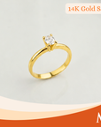 Ruth 14K Gold Engagement Ring