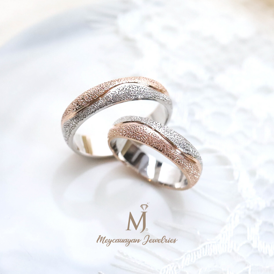 18k wedding rings